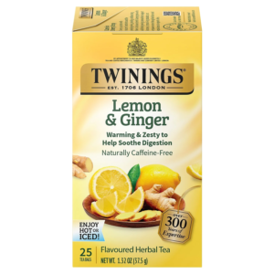 Twinings Lemon & Ginger Herbal Tea 25/1.41oz